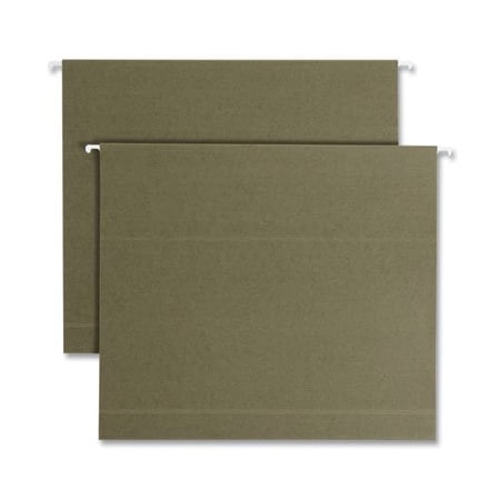 Smead Smead, BOX BOTTOM HANGING FILE FOLDERS, LETTER SIZE, STANDARD GREEN, 25PK 65090